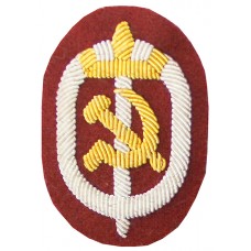 Нарукавный знак Среднего и Старшего начальствующего состава ГУГБ НКВД СССР, обр. 1935 г.